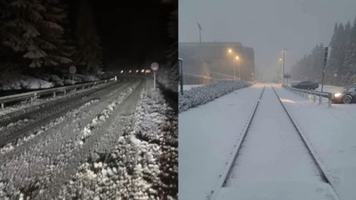 Pierwsze drogi w Polsce zamykane przez śnieg