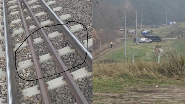 Sabotaż na polskiej kolei. Wysadzono fragment torów