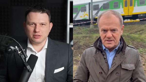 Mentzen w zaskakujący sposób komentuje wysadzenie torów. To nie byli rosjanie?