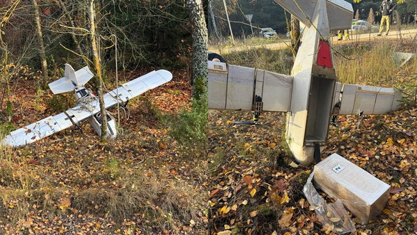 W województwie podlaskim pojawił się dron. Szybko wyszło, co transportował
