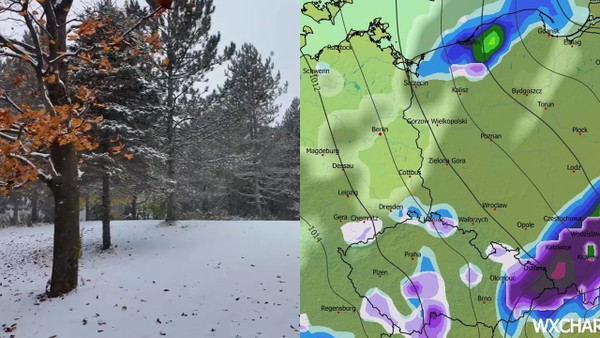 Śnieg pojawi się szybciej, niż myślisz. IMGW podało datę załamania się pogody