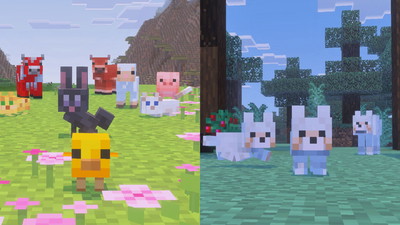 Do Minecrafta nadchodzi aktualizacja małych mobów. Porównanie przed i po