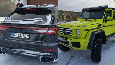 Lamborghini Huracan, G Klasa, Audi SQ8 na jednej licytacji komorniczej w Pomorskim