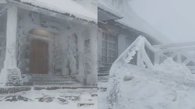 Poszedł w góry przewietrzyć głowę. Wszystko w lodzie i śniegu