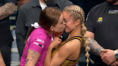 Natalię Magical trochę poniosło i pocałowała swoją przeciwniczkę na Fame MMA
