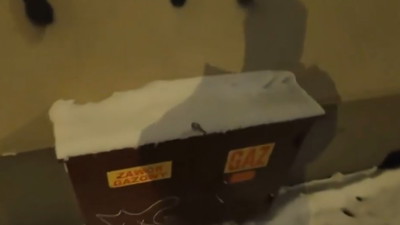 Streamer Pajalock odpalił petardę na przyłączu gazowym. Jest zgłoszenie na policję