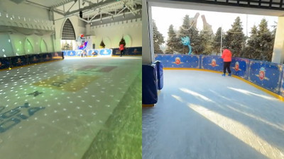 Nie tylko roller coastery. Energylandia otworzyła lodowisko i pokazała je na nagraniu