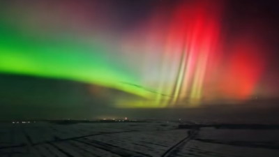 Zorza widoczna w całej Polsce, nagrania szybko obiegły świat. Kiedy będzie następna?
