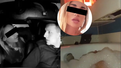 Zaatakowała taksówkarza. Teraz pojawiają się jej zdjęcia w wannie