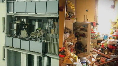 Mieszkał 15 lat na wysypisku, które stworzył we własnym mieszkaniu