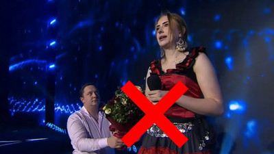 Natalia nie przyjęła kwiatów od Daniela Magicala na scenie Prime MMA