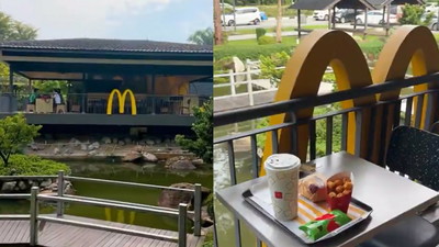 Takiego McDonald’s jeszcze nigdy nie widzieliście. Piękniej być nie mogło