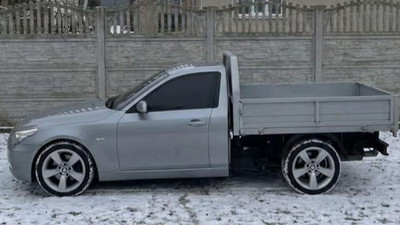 Wyjątkowe BMW E60 z paką na sprzedaż. Tego jeszcze nie widzieliście