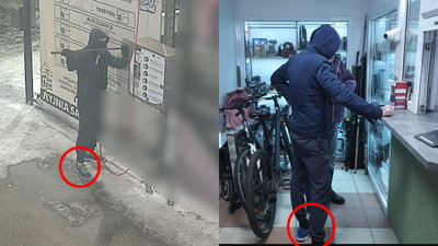 W Drezdenku włamał się do automatu na myjni. W „Prawdziwym Lombardzie” te same buty