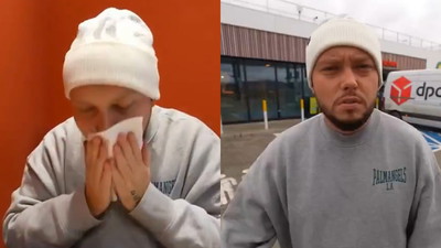 Książulo nie mógł przełknąć jedzenia na stacji BP. Część po prostu wypluł