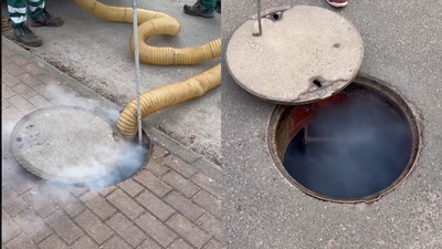 Fatalna pomyłka wykonawcy obnażona. Ścieki zamiast do oczyszczalni, trafiały prosto do jeziora