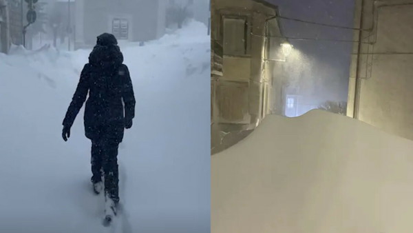 Nie tylko Polskę zaskoczył śnieg. Włosi obudzili się wczoraj z 1,5 metrowymi zaspami