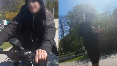 Dostawca jedzenia zderzył się z polskim streamerem, Pajalockiem. Wszystko się nagrało