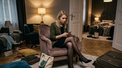 Facet przyłapał ją na Tinderze w pierwszy dzień Świąt. Teraz zaczął się cyrk