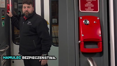 Kiedy można użyć hamulca bezpieczeństwa w pociągu?