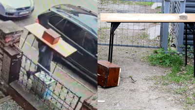 Wyniósł z kościoła cały stół ze skarbonką i tak paradował przez miasto