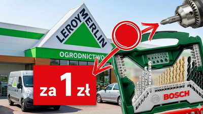 Leroy Merlin dorzuca cały zestaw do Boscha za 1 zł. Łącznie 70 elementów