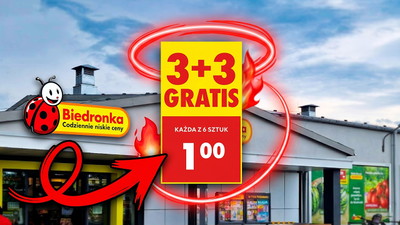 Dzisiaj można zrobić zapas. Biedronka przecenia na 1 złotówkę