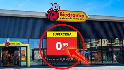 Biedronka pozbywa się od dzisiaj za 99 groszy. Stoją przy wejściu