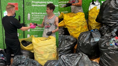 Padł absolutny rekord rekordów systemu kaucyjnego. Mężczyzna przyniósł 4,5 tysiąca butelek