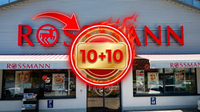 Od jutra Rossmann uruchomi promocję 10+10. Ruszy z samego rana