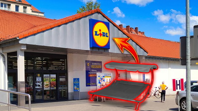 Działkowcy ruszyli do Lidla. Promocja na podwójny leżak za 329 zł