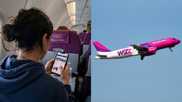 Wizz Air wprowadzi internet na pokładach swoich samolotów. Już od 2027 roku
