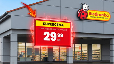 Biedronka musi się ich pozbyć po 29,99 zł, bo zajmują dużo miejsca. -70%