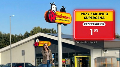 Cyrk w sklepach, bo Biedronka przypadkowo przeceniła na 1,69 zł. O 82% taniej