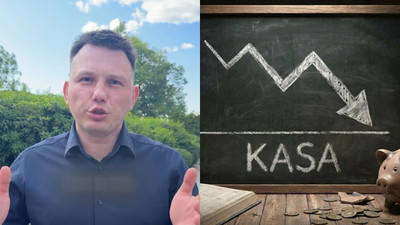 Wirtualny majątek Sławomira Mentzena V-Dolców skurczył się o ponad połowę