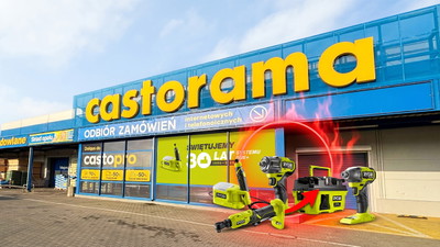 Castorama dodaje zestaw z Ryobi za 1 zł. Dałem się skusić