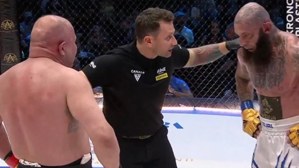 Sędzia nie wytrzymał podczas walki Jacka Murańskiego na Prime MMA