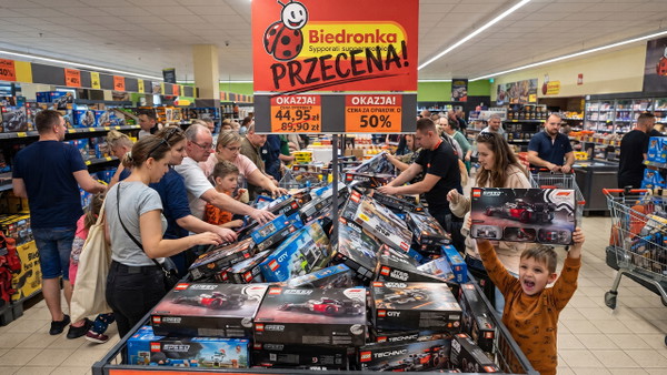 Polowanie, bo Biedronka przeceniła popularny zestaw Lego na 44,95 zł