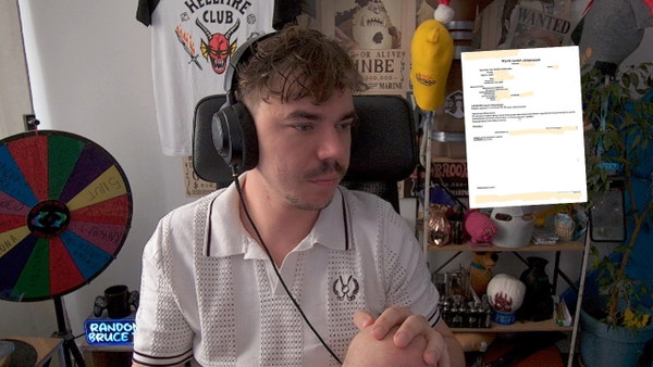 Polski streamer RandomBruce ma tętniaka niedaleko mózgu