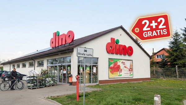 Poległam dzisiaj w Dino. Dodają dwa za darmo, więc wzięłam cały koszyk
