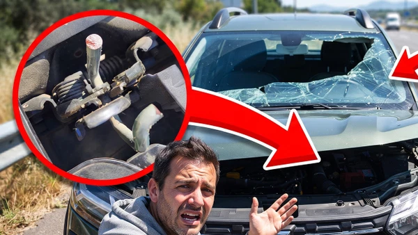 Metal po prostu pękł. Nowa Dacia Sandero po 1,5 roku nie wytrzymała
