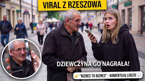 Mężczyzna podchodzi do młodych dziewczyn. Oferuje im 50 zł