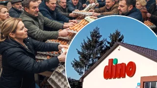 Szturm na Dino, bo wychodzi po 46 groszy za sztukę. Takiej promocji dawno nie było