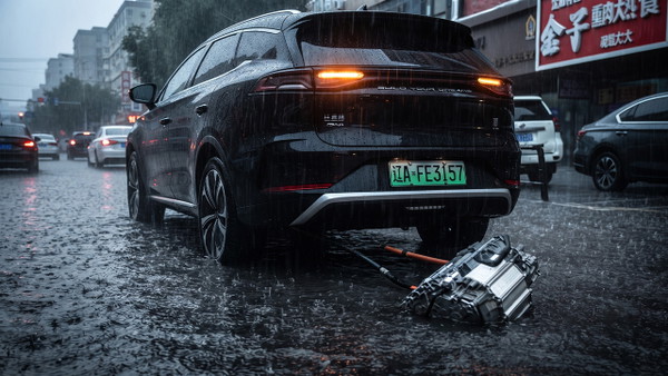 BYD wydaje oświadczenie w sprawie wypadnięcia silnika z ich chińskiego samochodu