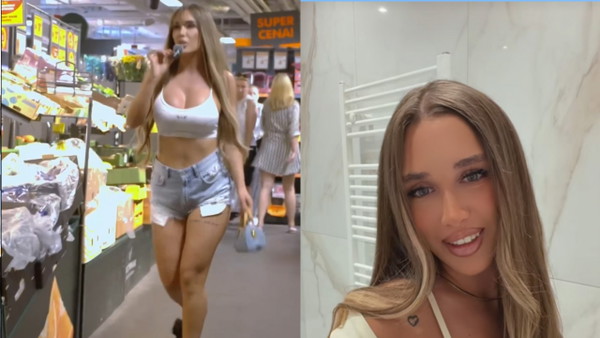 Była zawodniczka Fame MMA Sandra od Denisa poszła pracować w Biedronce