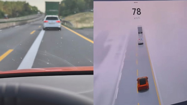 Chiński samochód Xiaomi sam wykrył, że w tym Passacie jedzie policja