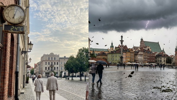 Ogromna różnica temperatur w Polsce. Jedni ubierają kurtki, drudzy się opalają