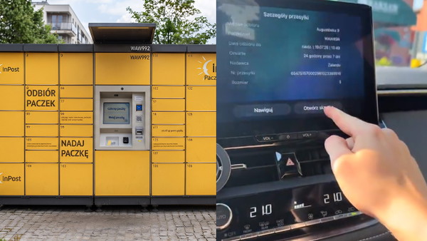 Otwieram paczkomaty InPost bez używania telefonu. Unikam mandatu 500 zł