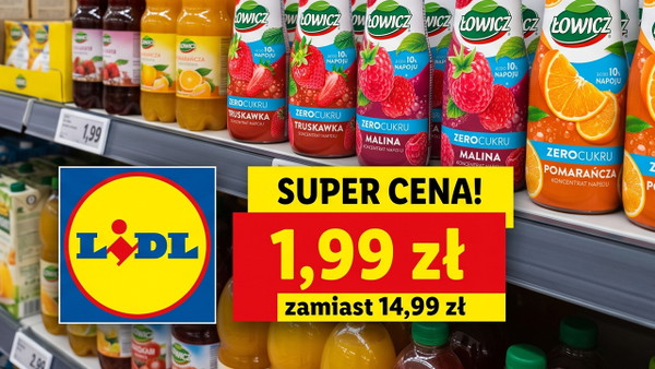 Lidl zaszalał i pozbywa się po 1,99 zł. Normalnie 14,99 zł