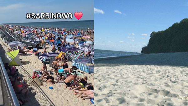 Odnalazłem pustą i piękną plażę pod Gdynią. Tutaj nikogo nie ma